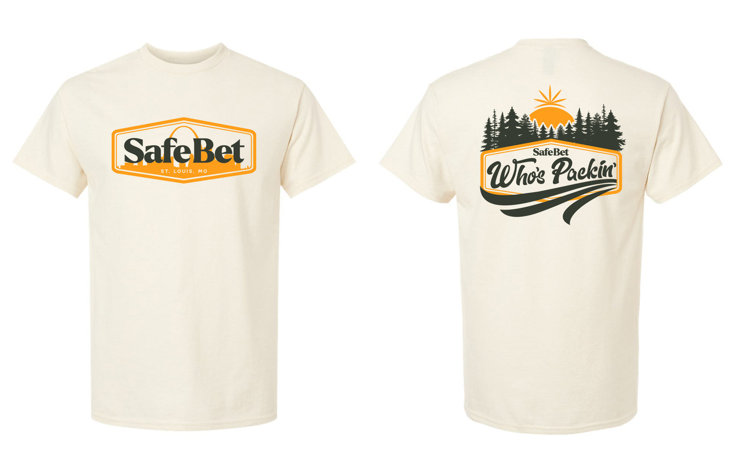 Safe Bet - Who's Packin' T-Shirt