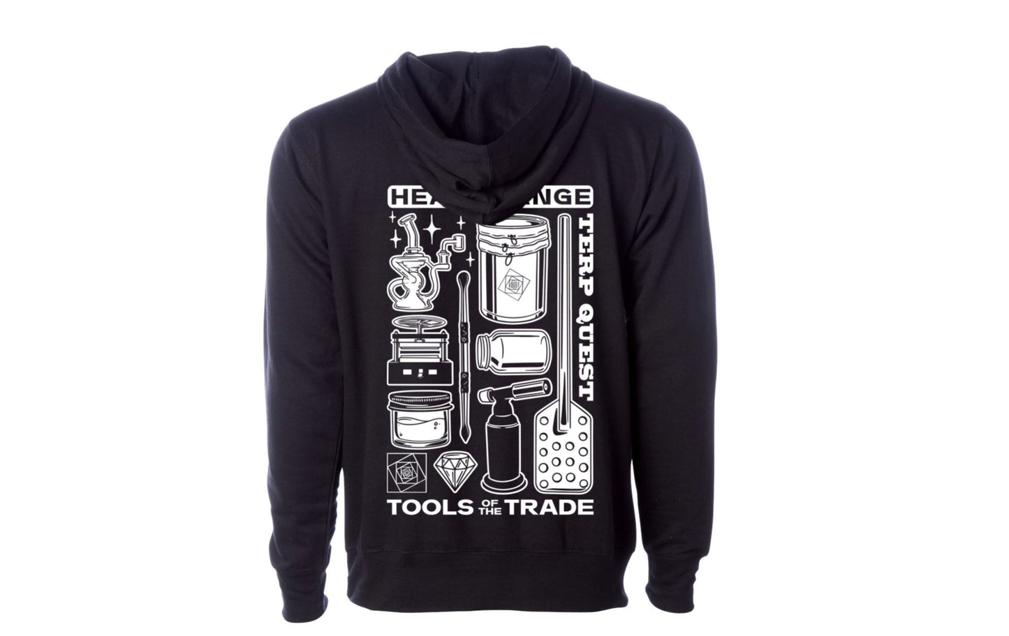 Tools of the Trade | Black Pullover Hoodie| By HeadChange